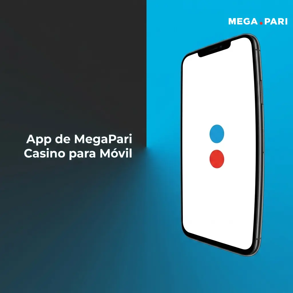 App móvil de MegaPari Casino para Android e iOS con acceso a tragaperras, casino en vivo y gestión de cuenta