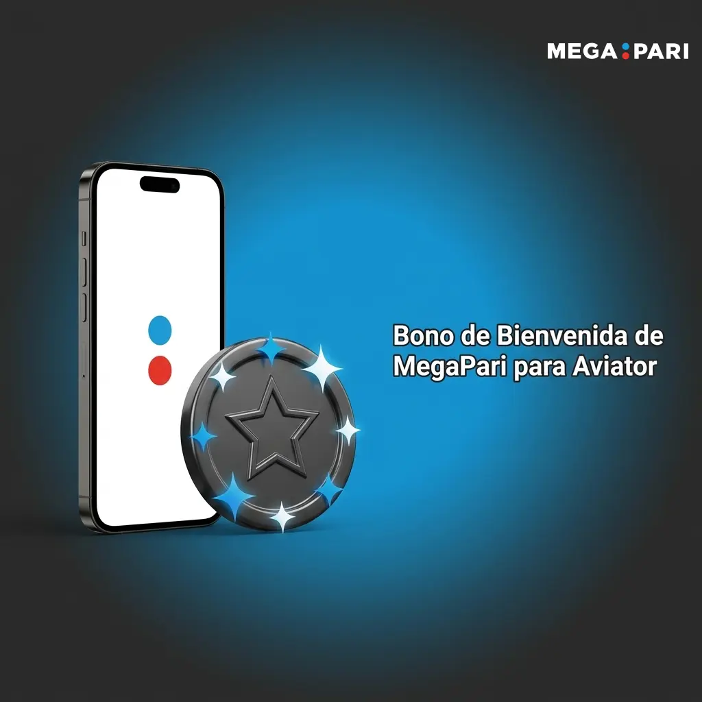 Bono de bienvenida MegaPari 100% primer depósito con 150 giros gratis aplicable a Aviator de Spribe