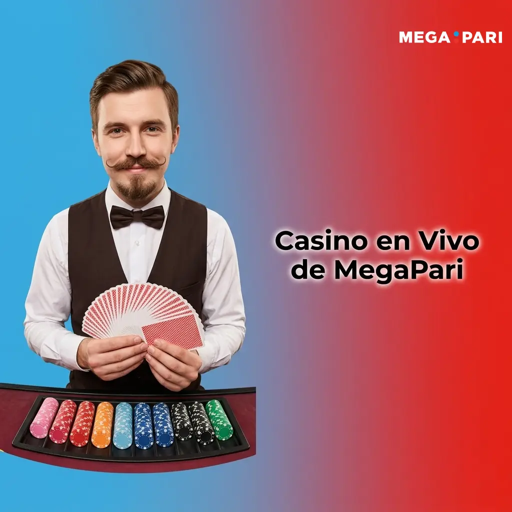 Mesas de casino en vivo en MegaPari con crupieres reales transmitidas en HD: ruleta, blackjack, baccarat y game shows