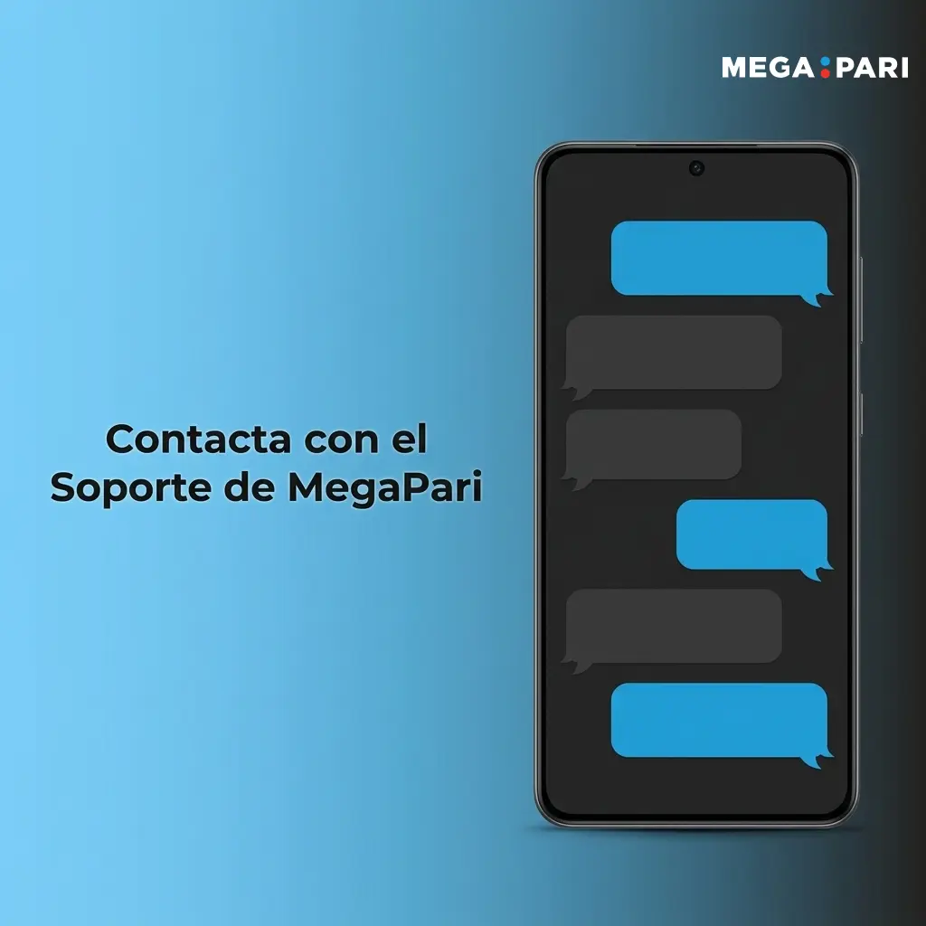 Canales de contacto con soporte MegaPari: chat en vivo, correo, Telegram y sección de ayuda disponibles 24/7