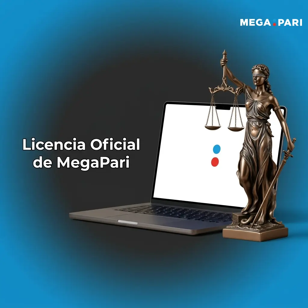 Licencia oficial de MegaPari emitida por Curaçao eGaming número 8048/JAZ para apuestas y casino online