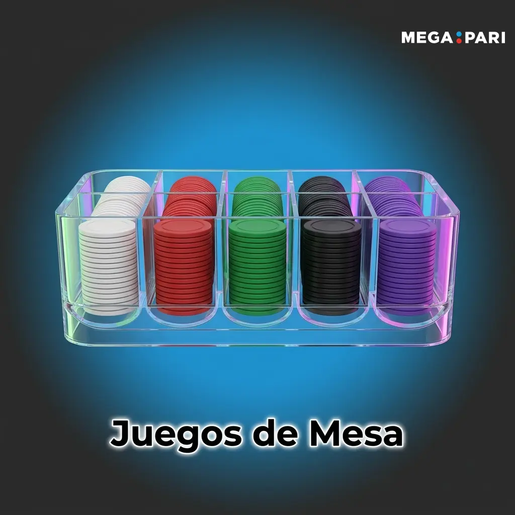 Juegos de mesa digitales en MegaPari como blackjack, ruleta y baccarat con RNG certificado y múltiples variantes