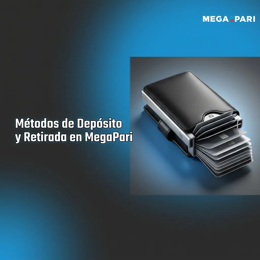 Métodos de depósito y retiro en MegaPari: tarjetas, monederos electrónicos y criptomonedas disponibles