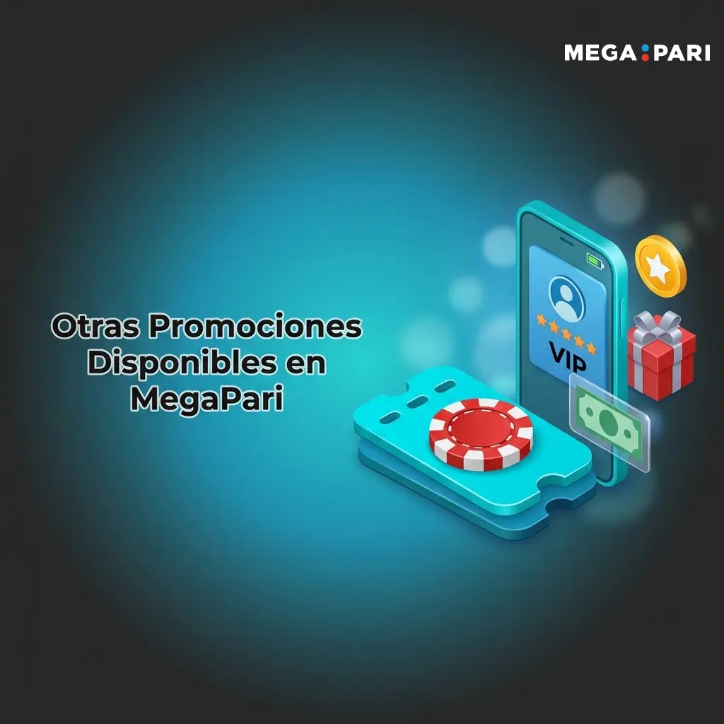 Promociones y bonos disponibles en MegaPari para jugadores en España: recarga, cashback y VIP