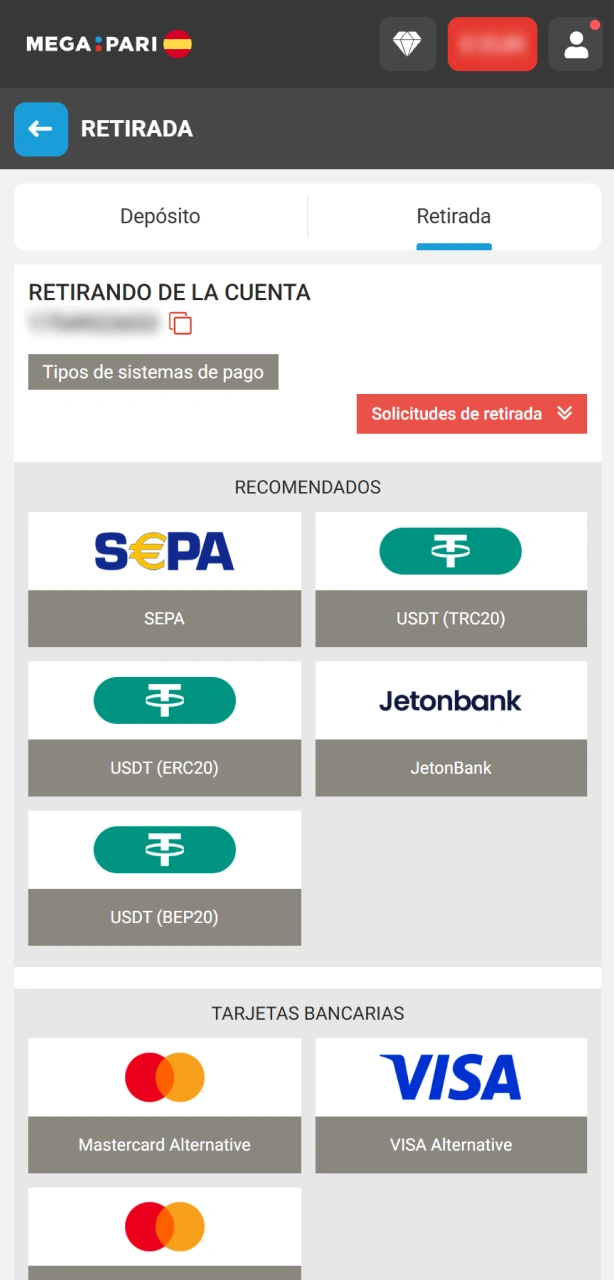 Espera el resultado y gestiona tus ganancias cómodamente en la app de MegaPari.