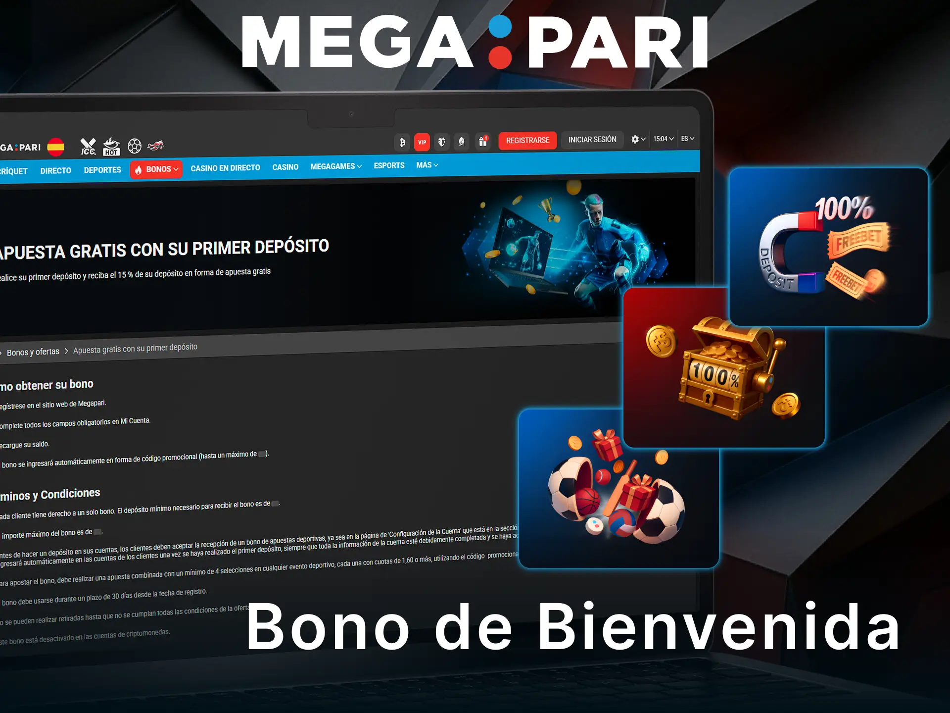Reclama el bono de bienvenida exclusivo para tus apuestas de cricket en MegaPari.