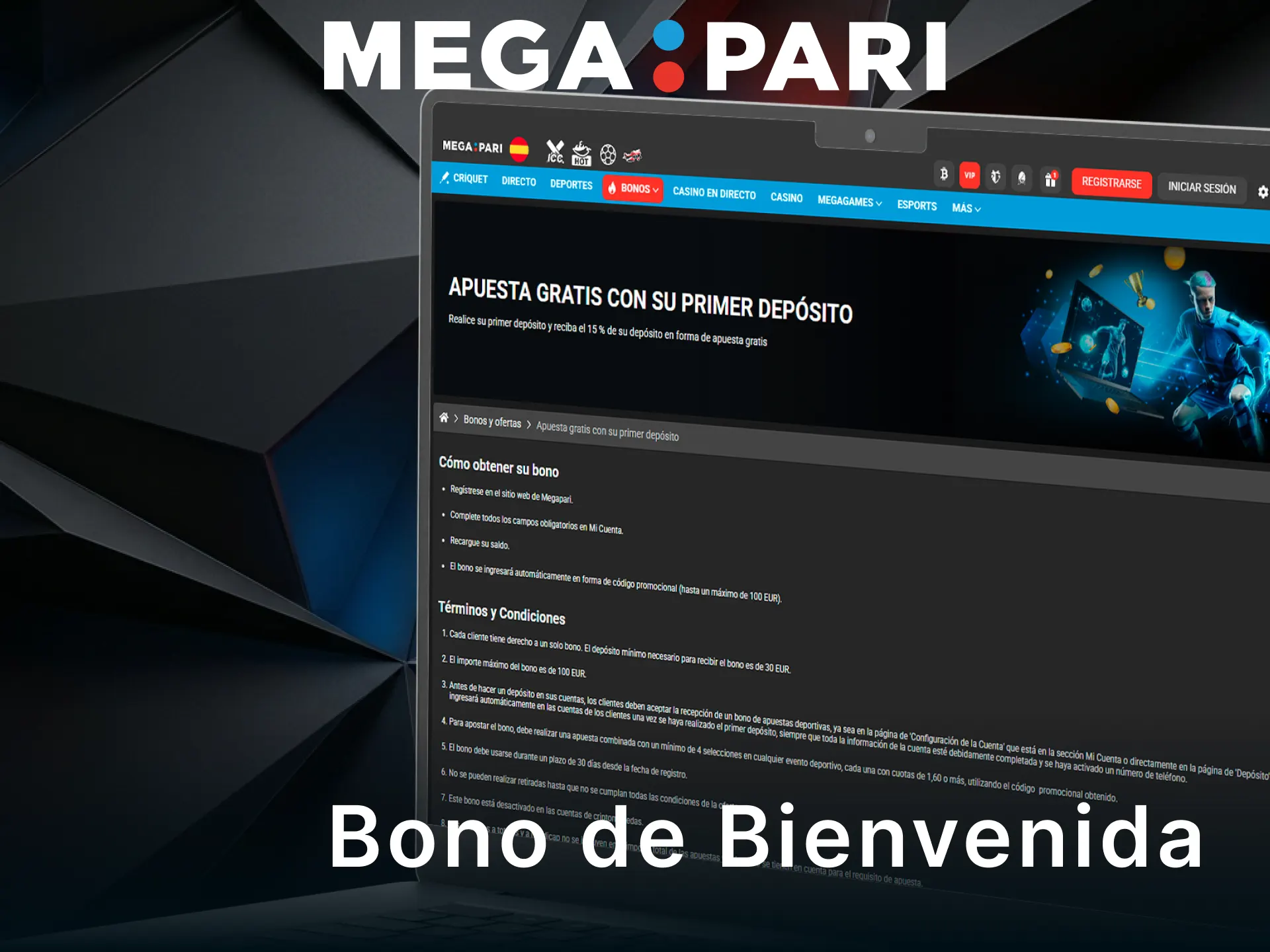 Obtén el bono de bienvenida para potenciar tus apuestas de hockey sobre hielo en MegaPari.
