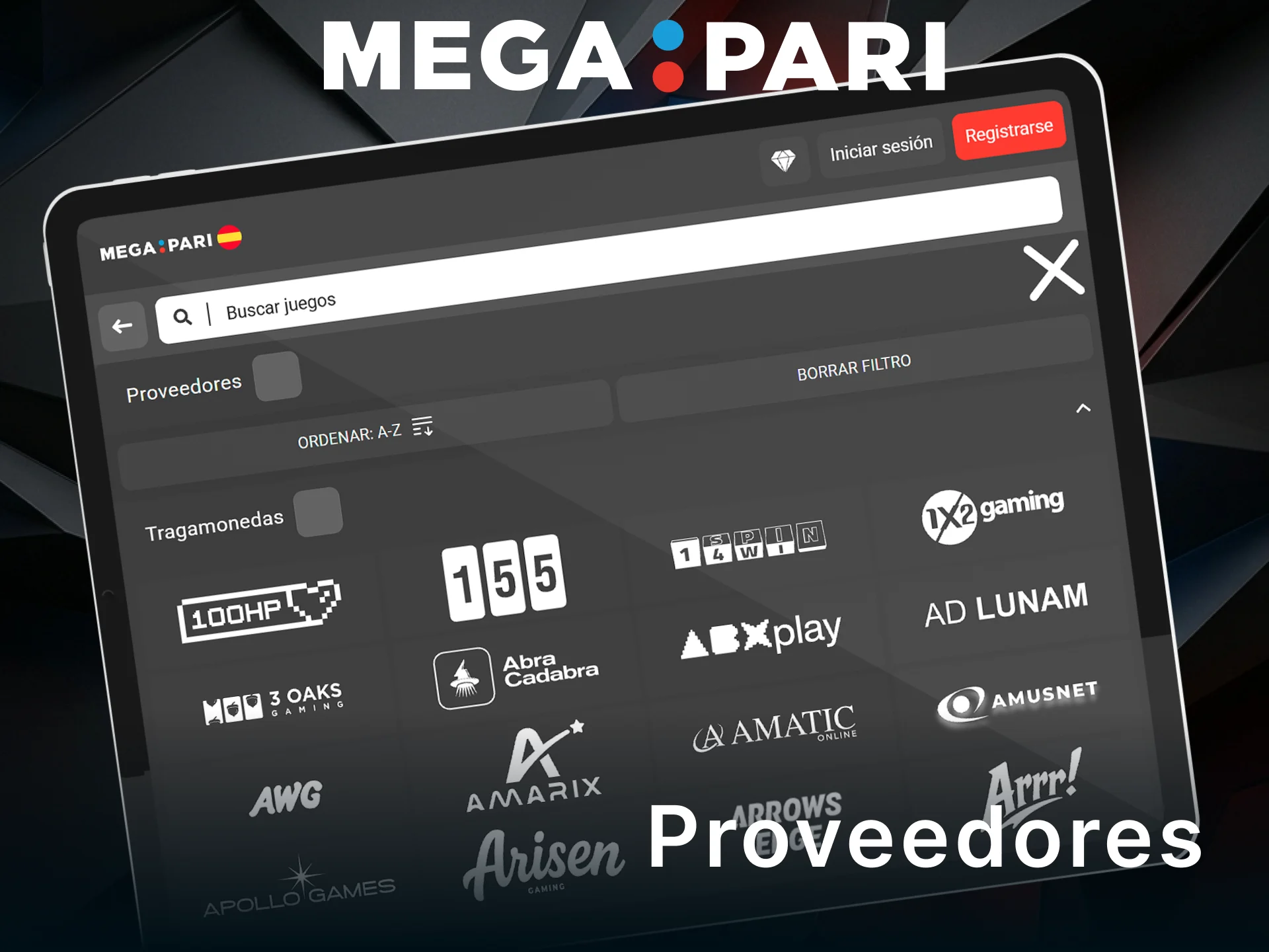 Descubre los mejores proveedores de tragaperras reconocidos en MegaPari.